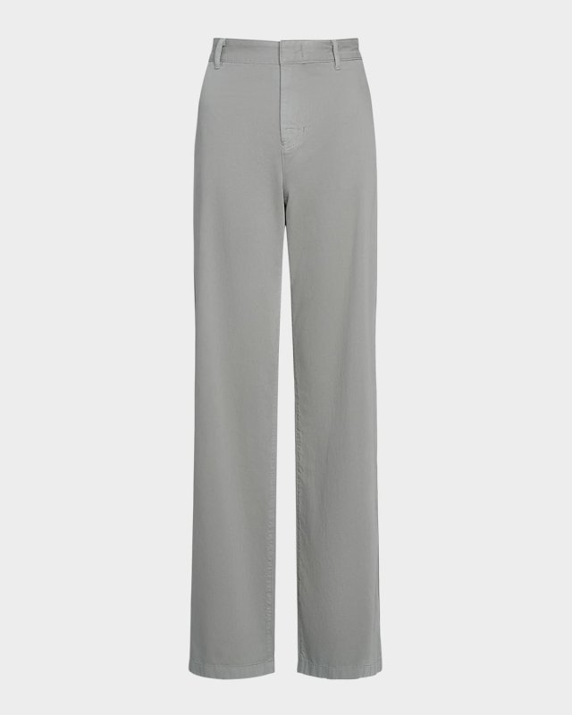 Low-Rise Wide-Leg Pants